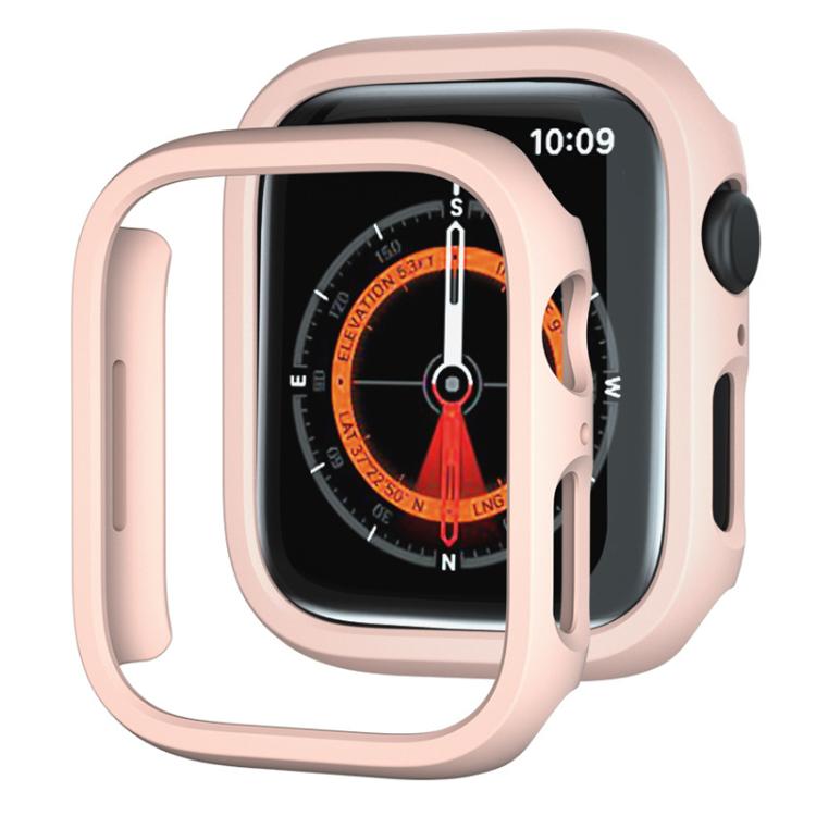 xDfind PC フロストホロー ハーフカバリーウォッチカバー、Apple Watch Series 6 / 5 / 4 / SE 44mm用、Apple Watch Series 6 / 5 / 4 / SE 40mm用、Apple Watch Series 11 46mm / 10 46mm用、Apple Watch Series 11 42mm / 10 42mm用