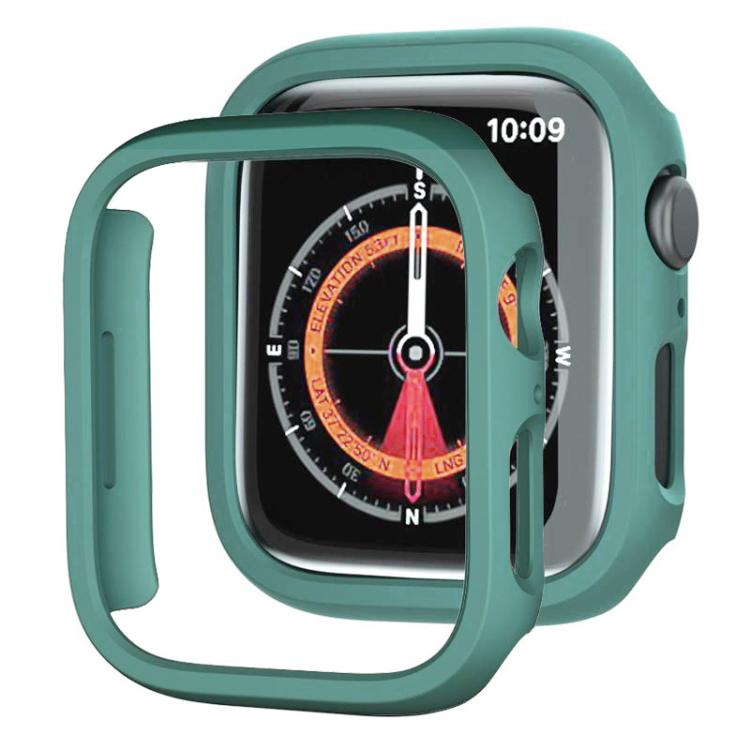 xDfind PC フロストホロー ハーフカバリーウォッチカバー、Apple Watch Series 6 / 5 / 4 / SE 44mm用、Apple Watch Series 6 / 5 / 4 / SE 40mm用、Apple Watch Series 11 46mm / 10 46mm用、Apple Watch Series 11 42mm / 10 42mm用