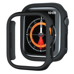 xDfind PC フロストホロー ハーフカバリーウォッチカバー、Apple Watch Series 6 / 5 / 4 / SE 44mm用、Apple Watch Series 6 / 5 / 4 / SE 40mm用、Apple Watch Series 11 46mm / 10 46mm用、Apple Watch Series 11 42mm / 10 42mm用