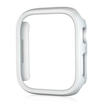xDfind PC フロストホロー ハーフカバリーウォッチカバー、Apple Watch Series 6 / 5 / 4 / SE 44mm用、Apple Watch Series 6 / 5 / 4 / SE 40mm用、Apple Watch Series 11 46mm / 10 46mm用、Apple Watch Series 11 42mm / 10 42mm用