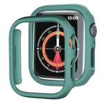 xDfind PC フロストホロー ハーフカバリーウォッチカバー、Apple Watch Series 6 / 5 / 4 / SE 44mm用、Apple Watch Series 6 / 5 / 4 / SE 40mm用、Apple Watch Series 11 46mm / 10 46mm用、Apple Watch Series 11 42mm / 10 42mm用