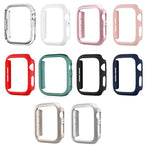 xDfind PC フロストホロー ハーフカバリーウォッチカバー、Apple Watch Series 3 / 2 / 1 42mm用