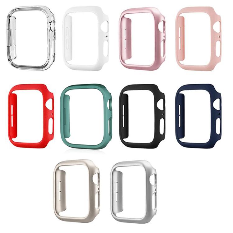 xDfind PC フロストホロー ハーフカバリーウォッチカバー、Apple Watch Series 3 / 2 / 1 42mm用