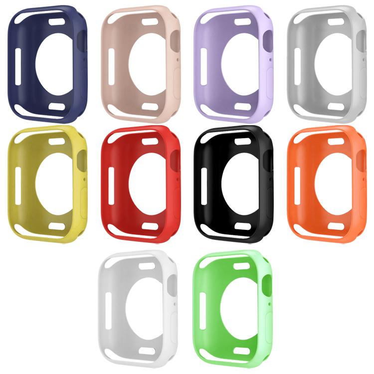 xDfind キャンディ TPU ウォッチカバー、Apple Watch Series 6 / 5 / 4 / SE 44mm用、Apple Watch Series 6 / 5 / 4 / SE 40mm用、Apple Watch Series 9 / 8 / 7 45mm用、Apple Watch Series 9 / 8 / 7 41mm用