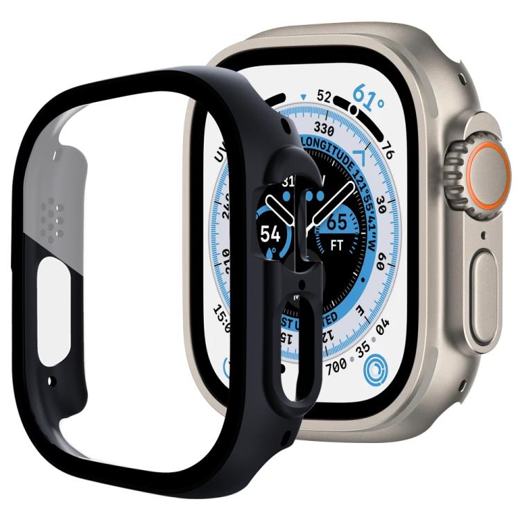 xDfind 強化ガラスフィルム一体型PCウォッチカバー、Apple Watch Ultra 3 / 2 / 1 49mm用、Apple Watch Series 9 / 8 / 7 45mm用、Apple Watch Series 9 / 8 / 7 41mm用、Apple Watch Series 3 / 2 / 1 38mm用