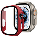 xDfind 強化ガラスフィルム一体型PCウォッチカバー、Apple Watch Ultra 3 / 2 / 1 49mm用、Apple Watch Series 9 / 8 / 7 45mm用、Apple Watch Series 9 / 8 / 7 41mm用、Apple Watch Series 3 / 2 / 1 38mm用