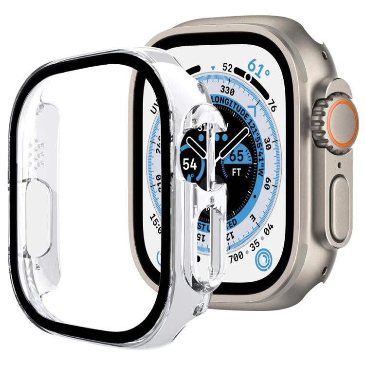 xDfind 強化ガラスフィルム一体型PCウォッチカバー、Apple Watch Ultra 3 / 2 / 1 49mm用、Apple Watch Series 9 / 8 / 7 45mm用、Apple Watch Series 9 / 8 / 7 41mm用、Apple Watch Series 3 / 2 / 1 38mm用