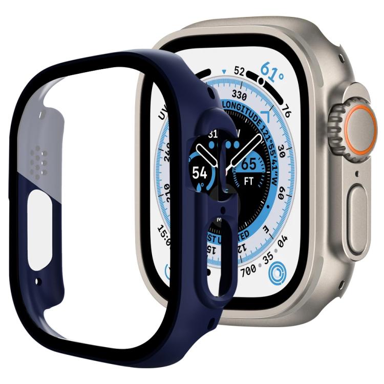 xDfind 強化ガラスフィルム一体型PCウォッチカバー、Apple Watch Ultra 3 / 2 / 1 49mm用、Apple Watch Series 9 / 8 / 7 45mm用、Apple Watch Series 9 / 8 / 7 41mm用、Apple Watch Series 3 / 2 / 1 38mm用
