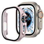 xDfind 強化ガラスフィルム一体型PCウォッチカバー、Apple Watch Ultra 3 / 2 / 1 49mm用、Apple Watch Series 9 / 8 / 7 45mm用、Apple Watch Series 9 / 8 / 7 41mm用、Apple Watch Series 3 / 2 / 1 38mm用