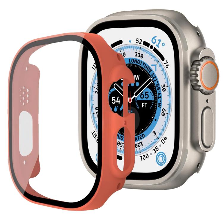 xDfind 強化ガラスフィルム一体型PCウォッチカバー、Apple Watch Series 3 / 2 / 1 42mm用