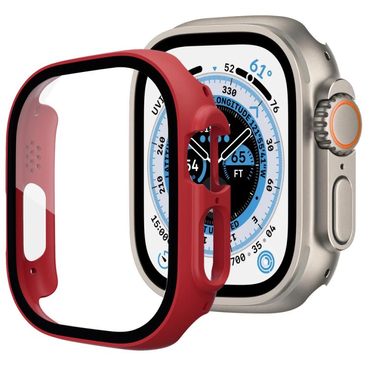 xDfind 強化ガラスフィルム一体型PCウォッチカバー、Apple Watch Series 3 / 2 / 1 42mm用