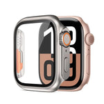 xDfind Ultra 49mm 強化ガラスフィルム一体型PCウォッチカバーに変更、Apple Watch Series 6 / 5 / 4 / SE 44mm用、Apple Watch Series 6 / 5 / 4 / SE 40mm用、Apple Watch Series 9 / 8 / 7 45mm用、Apple Watch Series 9 / 8 / 7 41mm用