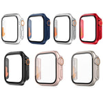 xDfind Ultra 49mm 強化ガラスフィルム一体型PCウォッチカバーに変更、Apple Watch Series 6 / 5 / 4 / SE 44mm用、Apple Watch Series 6 / 5 / 4 / SE 40mm用、Apple Watch Series 9 / 8 / 7 45mm用、Apple Watch Series 9 / 8 / 7 41mm用
