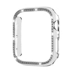 xDfind シングルロー ダイヤモンド ホロー PC 時計カバー、Apple Watch シリーズ 11 46mm / 10 46mm 用、Apple Watch シリーズ 11 42mm / 10 42mm 用