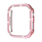 xDfind シングルロー ダイヤモンド ホロー PC 時計カバー、Apple Watch シリーズ 11 46mm / 10 46mm 用、Apple Watch シリーズ 11 42mm / 10 42mm 用