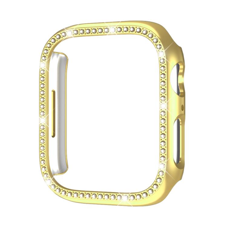 xDfind シングルロー ダイヤモンド ホロー PC 時計カバー、Apple Watch シリーズ 11 46mm / 10 46mm 用、Apple Watch シリーズ 11 42mm / 10 42mm 用