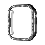 xDfind シングルロー ダイヤモンド ホロー PC 時計カバー、Apple Watch シリーズ 11 46mm / 10 46mm 用、Apple Watch シリーズ 11 42mm / 10 42mm 用