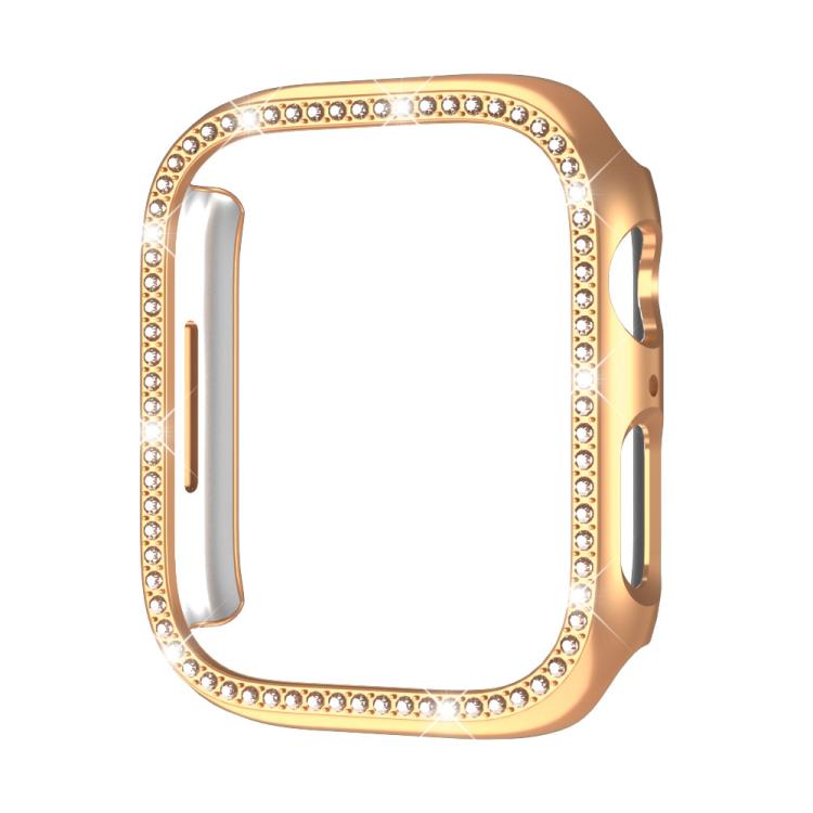 xDfind シングルロー ダイヤモンド ホロー PC 時計カバー、Apple Watch シリーズ 11 46mm / 10 46mm 用、Apple Watch シリーズ 11 42mm / 10 42mm 用