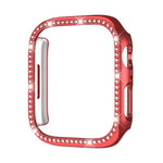 xDfind シングルロー ダイヤモンド ホロー PC 時計カバー、Apple Watch シリーズ 11 46mm / 10 46mm 用、Apple Watch シリーズ 11 42mm / 10 42mm 用