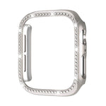 xDfind シングルロー ダイヤモンド ホロー PC 時計カバー、Apple Watch シリーズ 11 46mm / 10 46mm 用、Apple Watch シリーズ 11 42mm / 10 42mm 用