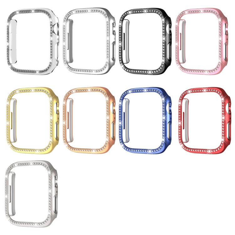 xDfind シングルロー ダイヤモンド ホロー PC 時計カバー、Apple Watch シリーズ 11 46mm / 10 46mm 用、Apple Watch シリーズ 11 42mm / 10 42mm 用