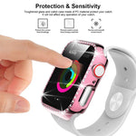 xDfind シングルロー ダイヤモンド ホロー PC 時計カバー、Apple Watch シリーズ 11 46mm / 10 46mm 用、Apple Watch シリーズ 11 42mm / 10 42mm 用