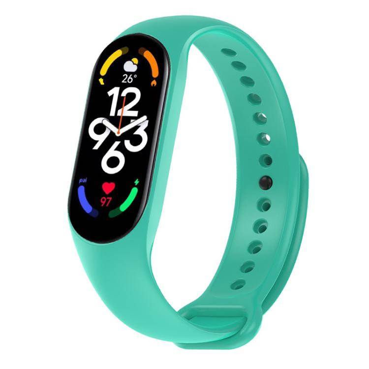 xDfind Solid Color Integrated Cover Silicone Watch Band, For Xiaomi Smart Band 10 / 9 / 8