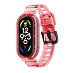 xDfind Glacier Armor Integrated Cover TPU Watch Band, For Xiaomi Smart Band 10 / 9 / 8