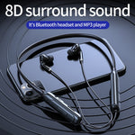 M60 8D サラウンドサウンド ワイヤレスネックマウント 5.1 Bluetooth イヤホン TFカード MP3モード対応