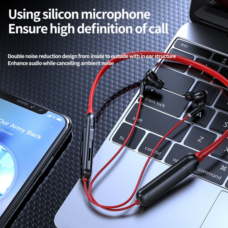 M60 8D サラウンドサウンド ワイヤレスネックマウント 5.1 Bluetooth イヤホン TFカード MP3モード対応