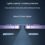 Silk Printed Large Arc Tempered Glass Back Camera Film, For iPhone 17 Pro Max, For iPhone 17 Pro, For iPhone Air