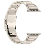I型 クイックリリース セーフティクラスプ チタン合金 時計バンド、Apple Watch 46mm / 49mm / 45mm / 44mm 用、Apple Watch 42mm / 41mm / 40mm / 38mm 用