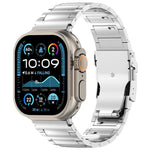 I型 クイックリリース セーフティクラスプ チタン合金 時計バンド、Apple Watch 46mm / 49mm / 45mm / 44mm 用、Apple Watch 42mm / 41mm / 40mm / 38mm 用