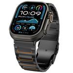 I型 セーフティクラスプ チタン合金 時計バンド、Apple Watch 46mm / 49mm / 45mm / 44mm 用、Apple Watch 42mm / 41mm / 40mm / 38mm 用