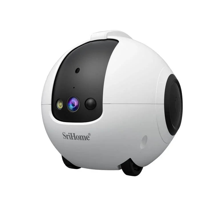 SriHome DH013 4MP スマートペットロボットカメラ、米国プラグ、英国プラグ、EUプラグ、オーストラリアプラグ