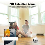 SriHome DH013 4MP スマートペットロボットカメラ、米国プラグ、英国プラグ、EUプラグ、オーストラリアプラグ