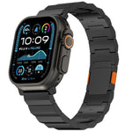 厚手 ワンビーズ マグネットクラスプ チタン合金 時計バンド、Apple Watch 46mm / 49mm / 45mm / 44mm 用、Apple Watch 42mm / 41mm / 40mm / 38mm 用