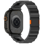 厚手 ワンビーズ マグネットクラスプ チタン合金 時計バンド、Apple Watch 46mm / 49mm / 45mm / 44mm 用、Apple Watch 42mm / 41mm / 40mm / 38mm 用