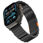 厚手 ワンビーズ マグネットクラスプ チタン合金 時計バンド、Apple Watch 46mm / 49mm / 45mm / 44mm 用、Apple Watch 42mm / 41mm / 40mm / 38mm 用