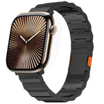 厚手 ワンビーズ マグネットクラスプ チタン合金 時計バンド、Apple Watch 46mm / 49mm / 45mm / 44mm 用、Apple Watch 42mm / 41mm / 40mm / 38mm 用