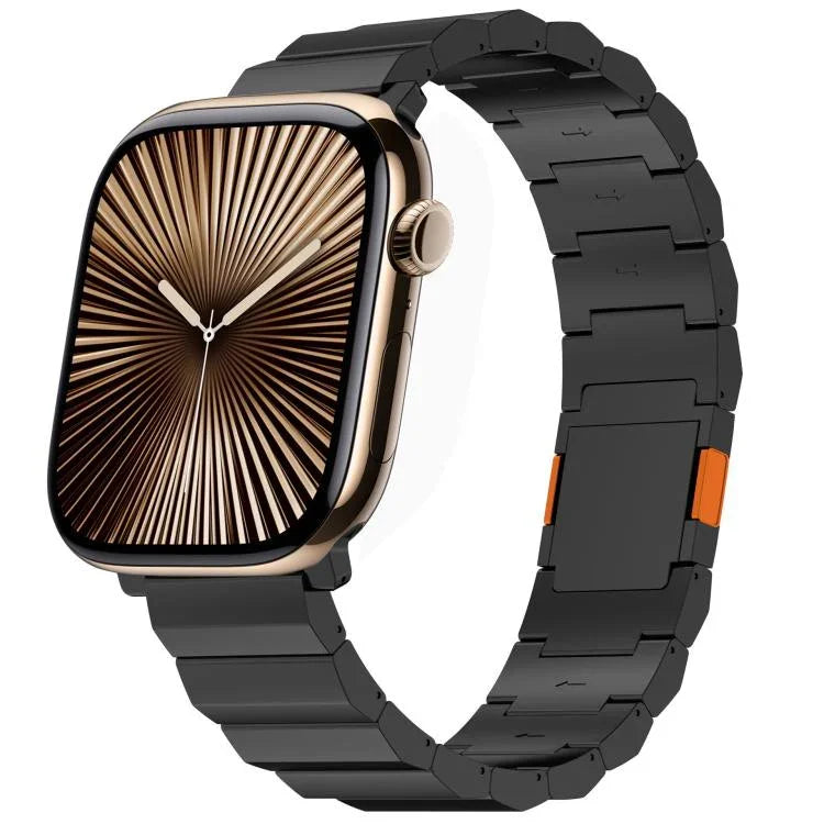 厚手 ワンビーズ マグネットクラスプ チタン合金 時計バンド、Apple Watch 46mm / 49mm / 45mm / 44mm 用、Apple Watch 42mm / 41mm / 40mm / 38mm 用