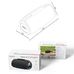 Yesido YSW38 30W デュアルチャンネルステレオ屋外用Bluetoothスピーカー、YSW38