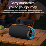 Yesido YSW38 30W デュアルチャンネルステレオ屋外用Bluetoothスピーカー、YSW38