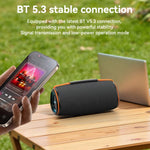 Yesido YSW38 30W デュアルチャンネルステレオ屋外用Bluetoothスピーカー、YSW38