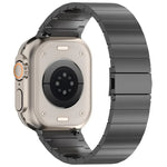 ワンビーズ クイックリリース フラットバックル チタン合金 時計バンド、Apple Watch 46mm / 49mm / 45mm / 44mm 用、Apple Watch 42mm / 41mm / 40mm / 38mm 用