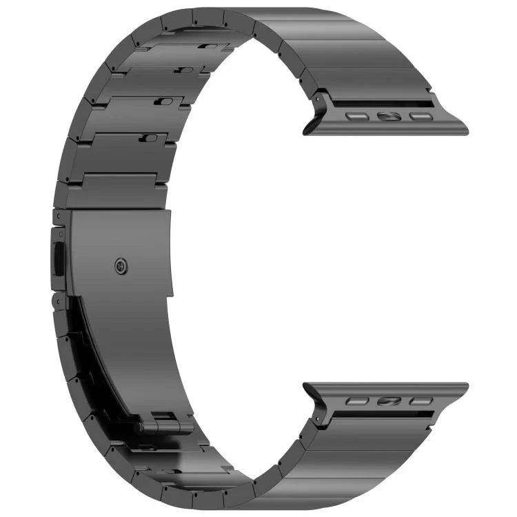 ワンビーズ クイックリリース フラットバックル チタン合金 時計バンド、Apple Watch 46mm / 49mm / 45mm / 44mm 用、Apple Watch 42mm / 41mm / 40mm / 38mm 用