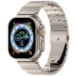 ワンビーズ クイックリリース フラットバックル チタン合金 時計バンド、Apple Watch 46mm / 49mm / 45mm / 44mm 用、Apple Watch 42mm / 41mm / 40mm / 38mm 用