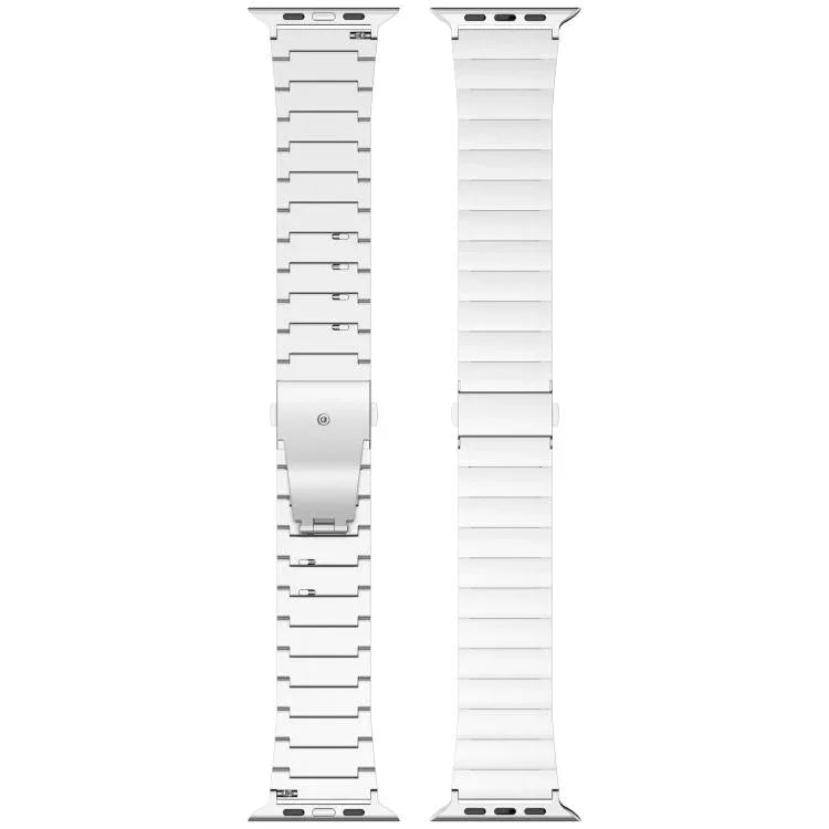 ワンビーズ クイックリリース フラットバックル チタン合金 時計バンド、Apple Watch 46mm / 49mm / 45mm / 44mm 用、Apple Watch 42mm / 41mm / 40mm / 38mm 用
