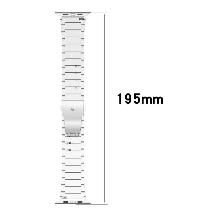 ワンビーズ クイックリリース フラットバックル チタン合金 時計バンド、Apple Watch 46mm / 49mm / 45mm / 44mm 用、Apple Watch 42mm / 41mm / 40mm / 38mm 用