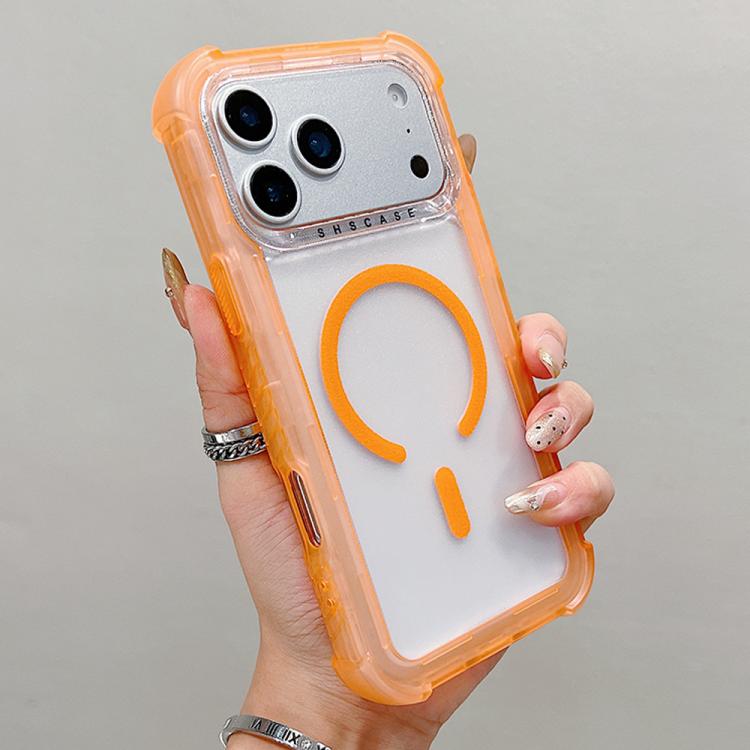 透明マットTPUハイブリッドPC 3-in-1 MagSafeスマホケース、iPhone 17 Pro Max用、iPhone 17 Pro用、iPhone 17用、iPhone Air用、iPhone 16 Pro Max用、iPhone 16 Pro用、iPhone 16 Plus用、iPhone 16用